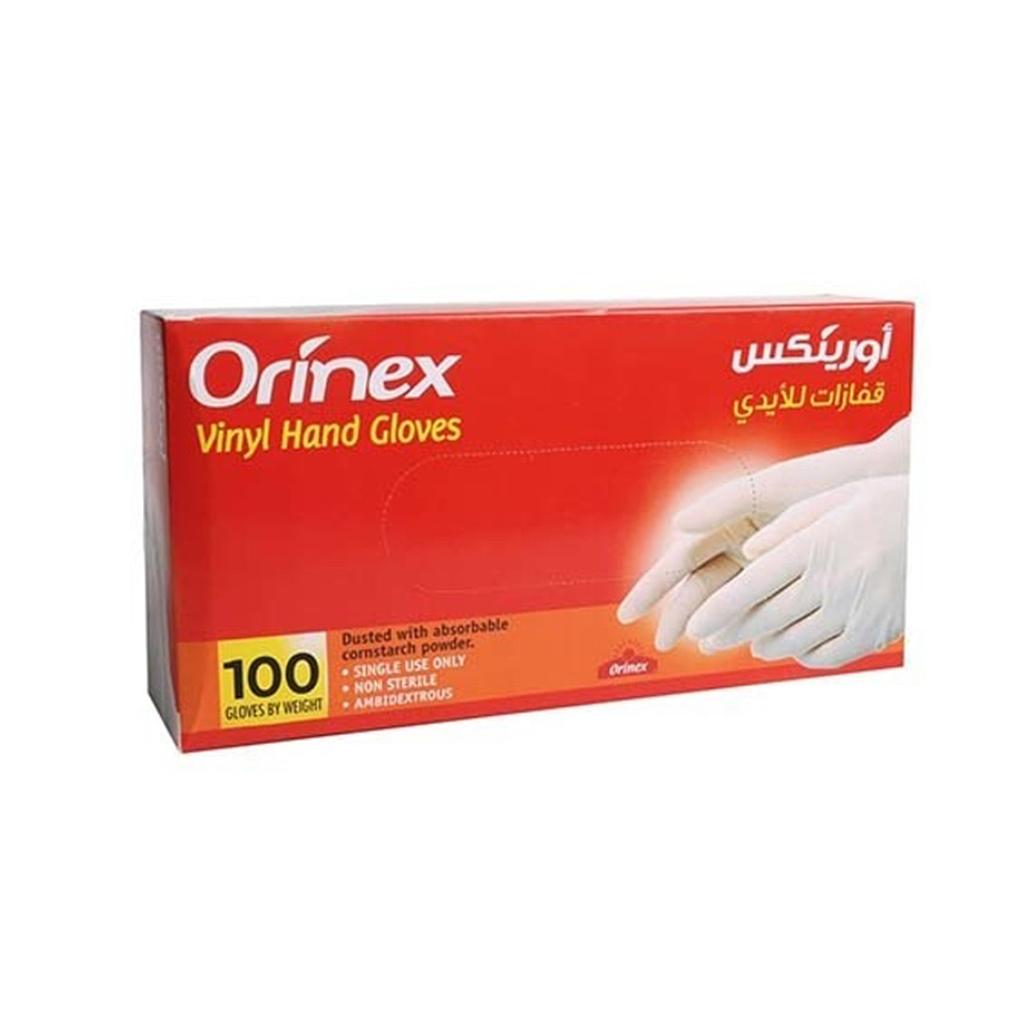 Orinex Vinyl Gloves كفوف فينيل(Box of 1000pcs)